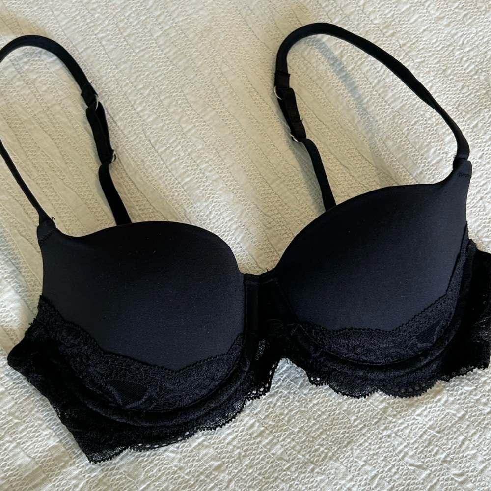 Warner's Black Lace Bra